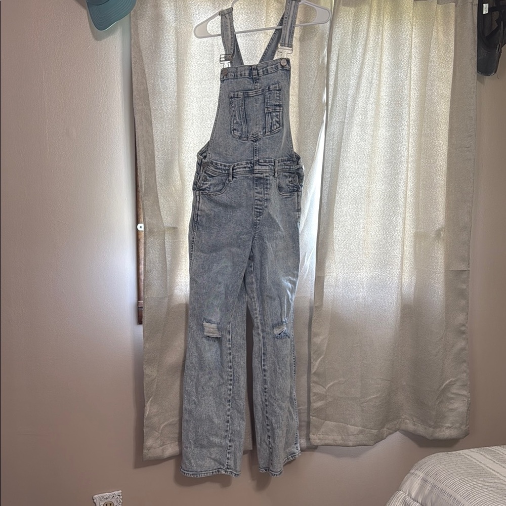 Blue Denim Overalls